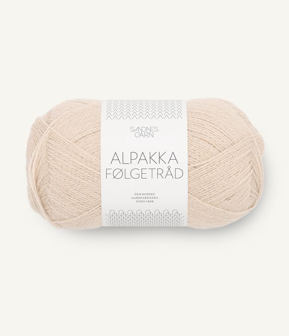 Hovedbilde Alpakka Følgetråd 2321 Marzipan